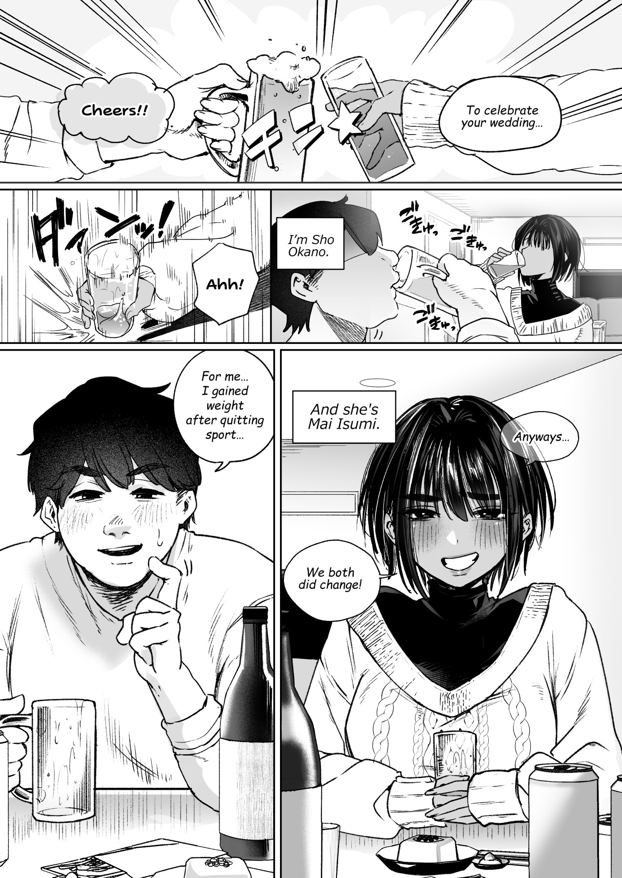Hentai Manga Comic-WHEN I CROSSED THE LINE WITH MY TOMBOY FRIEND-Read-2